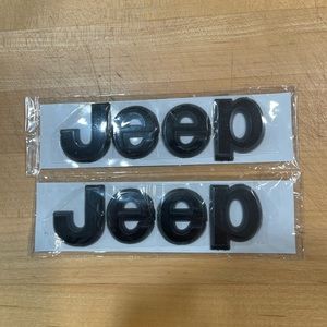 Jeep emblem - never used